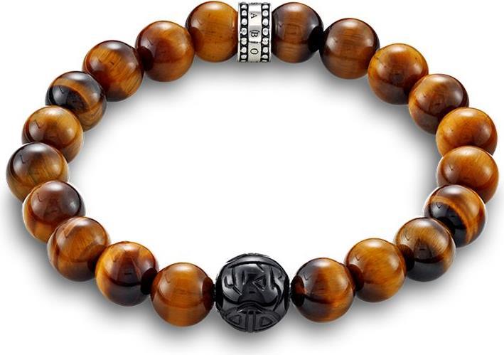 Actual product image Thomas Sabo Bracelet Brown (15.50 cm, Silver)
