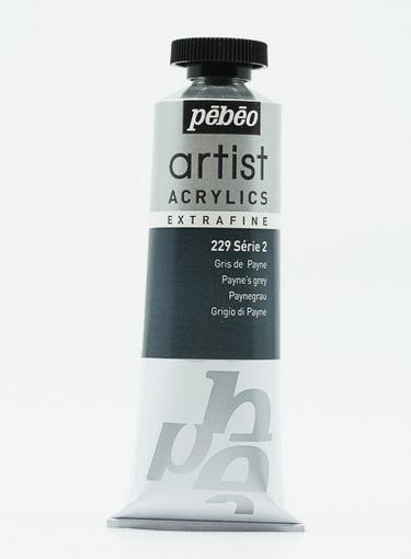 Produktbild Pebeo Artist Acrylics Extrafein Acrylfarben (Paynesgrau, 37 ml)
