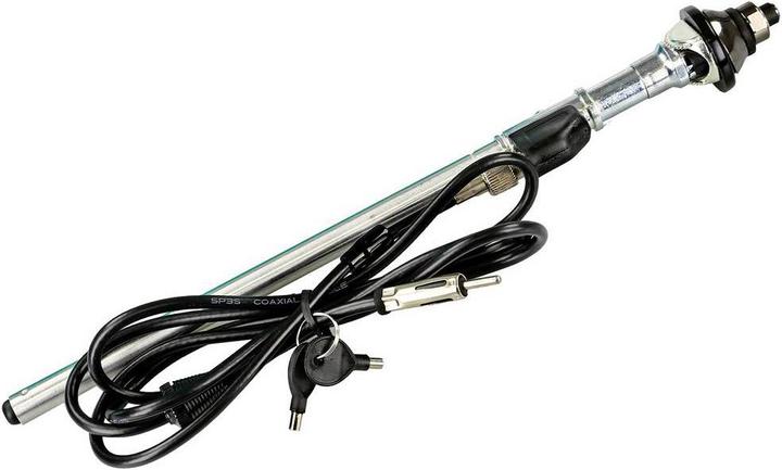 Actual product image ACV Telescopic antenna AM/FM universal passive chrome