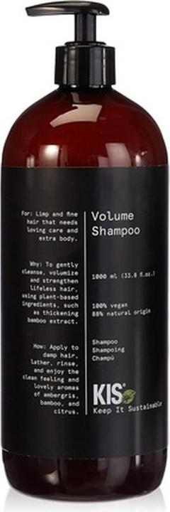 Actual product image KIS Volume Shampoo 1000ml (1000 ml, Liquid shampoo)