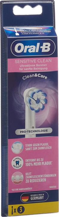 Image du produit Oral-B Têtes de brosse à dents Sensitive Clean (3x)
