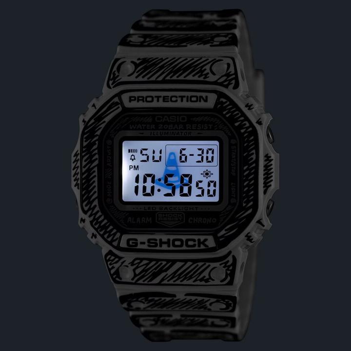 Produktbild Casio DW-5600JV-7ER (Chronograph, Digitaluhr, 49.30 mm)