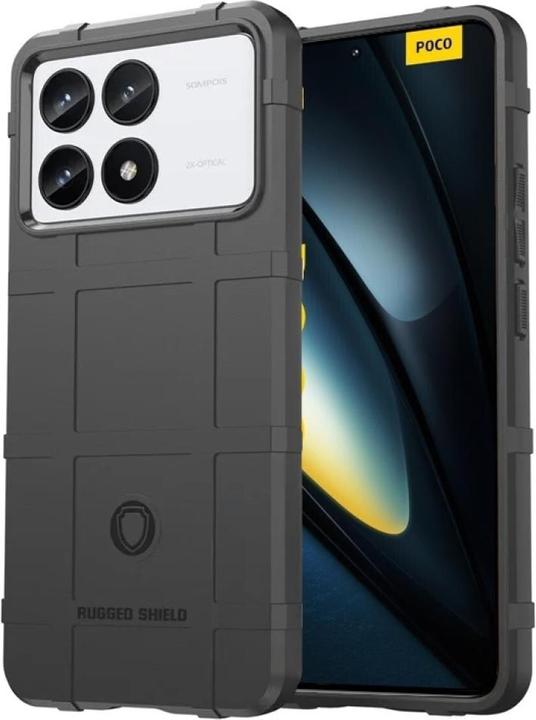 Actual product image Screenguard Xiaomi Poco F6 Pro Rugged Shield Cover (Xiaomi Poco F6 Pro)