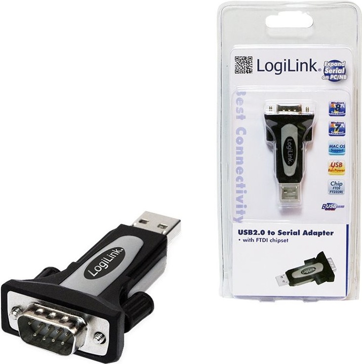 Actual product image LogiLink AU0034 (USB-A, 2 Ports)