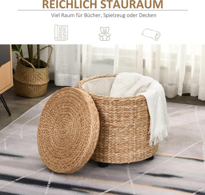 Produktbild Homcom Sitzhocker mit Stauraum