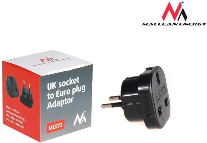 Produktbild Maclean Adapter UK auf EU