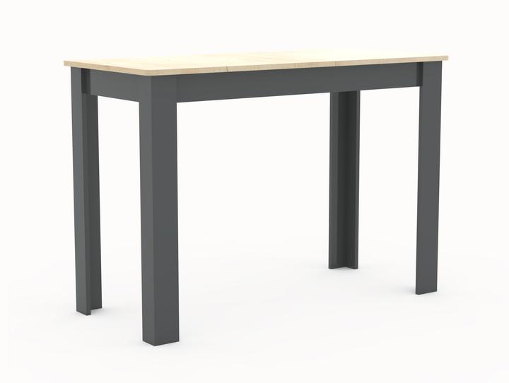 Actual product image VCM Wooden Dining Table Kitchen Table Esal 76 x 110 x 50 cm (110 x 50 x 76 cm)