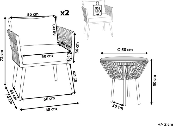 Produktbild Beliani Gargano