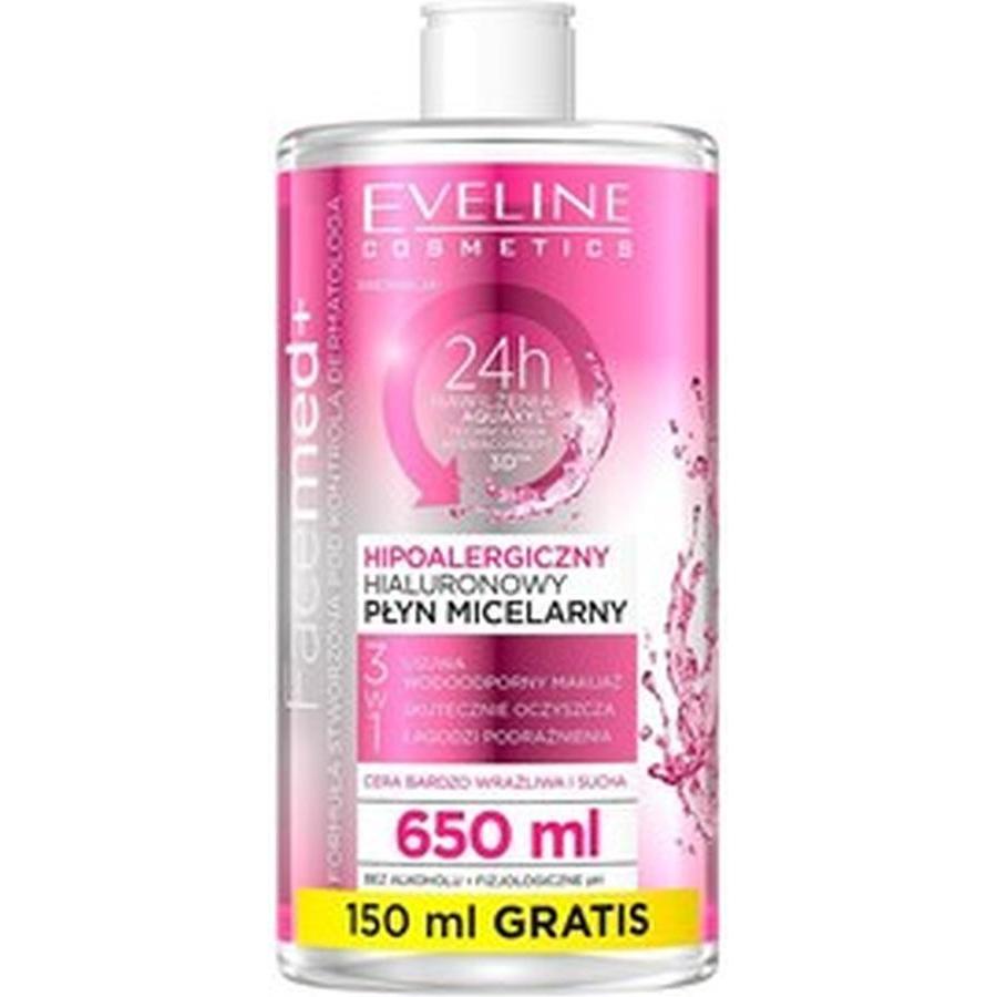 Eveline , Pulizia Viso, Facemed+ (Acqua Micellare, 650 Ml)