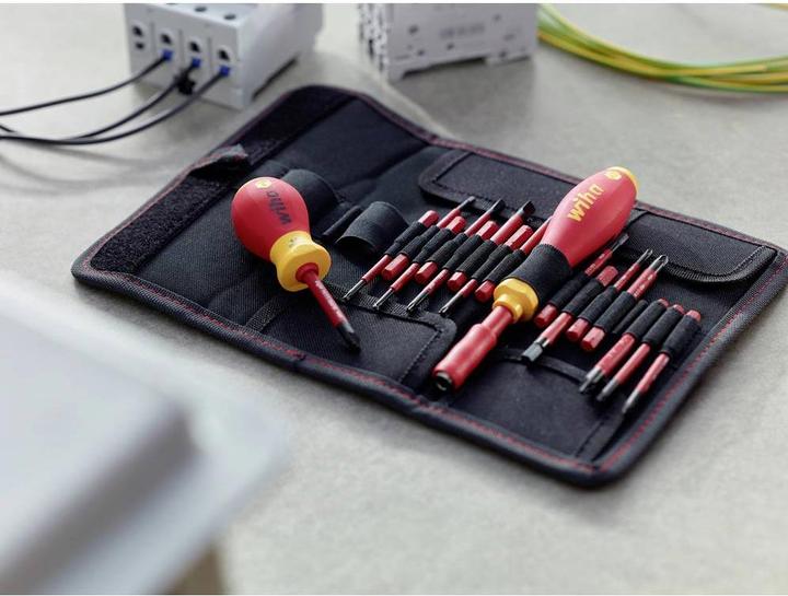 Immagine prodotto Wiha Cacciavite e set di punte (Viti con testa a intaglio, Chiave a brugola, Torx (TX), Cacciavite a croce PZ, Fessura croce Phillipps (PH))