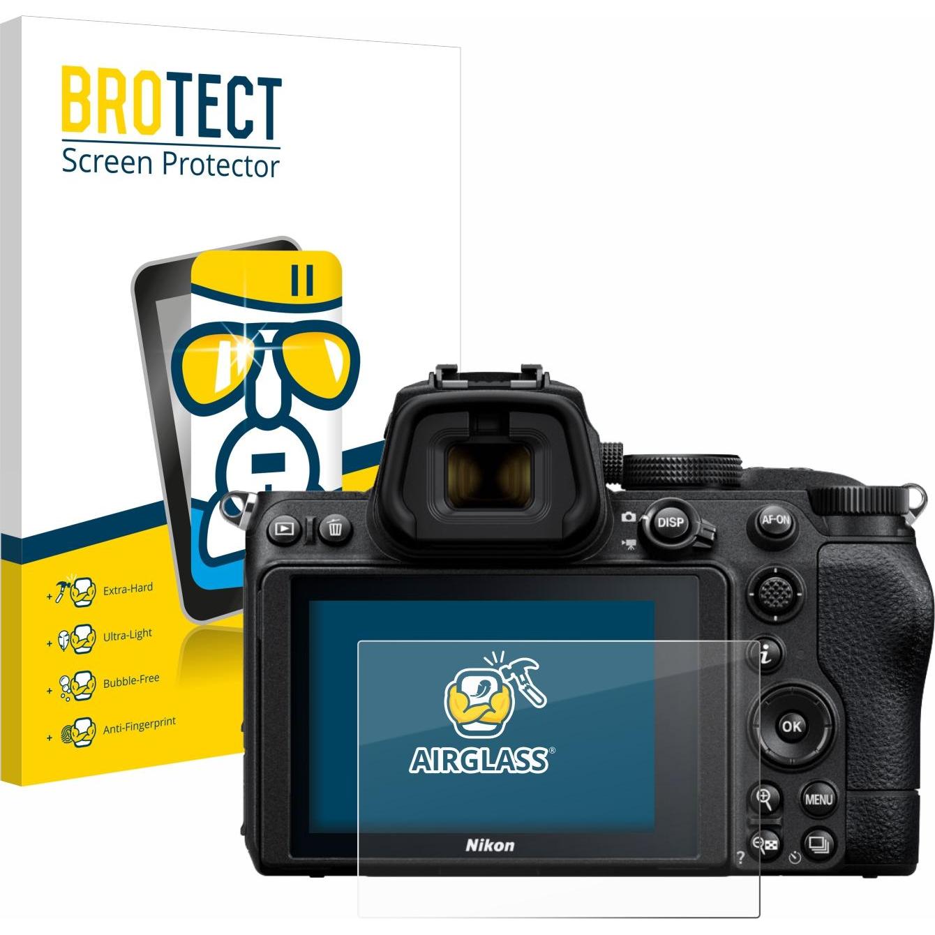 BROTECT AirGlass Panzerglasfolie (Displayschutz), Kameraschutz