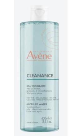 Image du produit Avène Eau micellaire Cleanance (Eau micellaire, 400 ml)