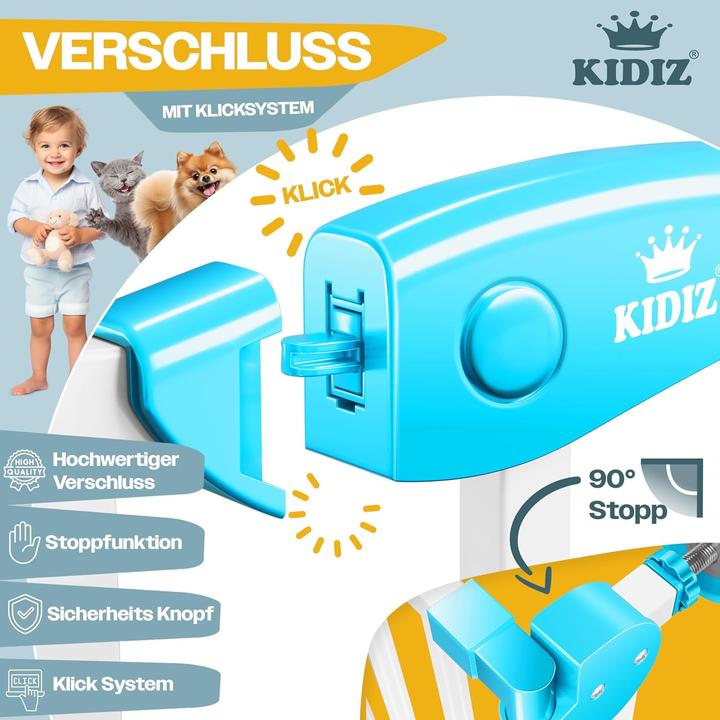 Immagine prodotto Kidiz Türschutzgitter (74 - 87 cm)
