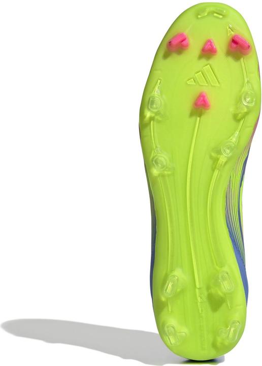 Actual product image adidas Unisex F50 League FG/MG Football Boot Blue Fusion/Lucid Lemon/Lucid Pink 47 1/3 (12)