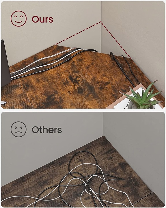 Actual product image Vasagle Corner (138 x 138 x 76 cm)