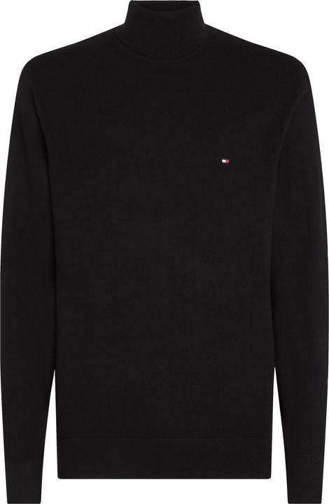Actual product image Tommy Hilfiger Pima CTN Cashmere Pullover Roll Neck Black (XL)