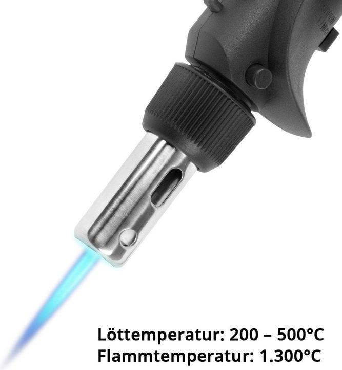 Actual product image Stahlwerk Gas soldering iron GLK-500 ST gas soldering set 200 - 500°C soldering temperature