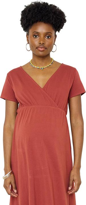 Vertbaudet Wickelkleid für Schwangerschaft und Stillzeit, Bio-Baumwolle