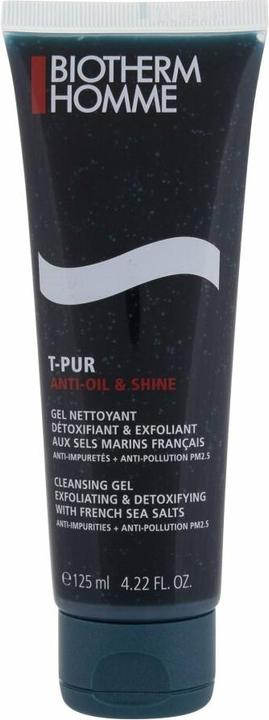 Produktbild Biotherm Homme - T-Pur Anti-Oil & Shine Scrub-In-Gel (Reinigungspeeling, 125 ml)