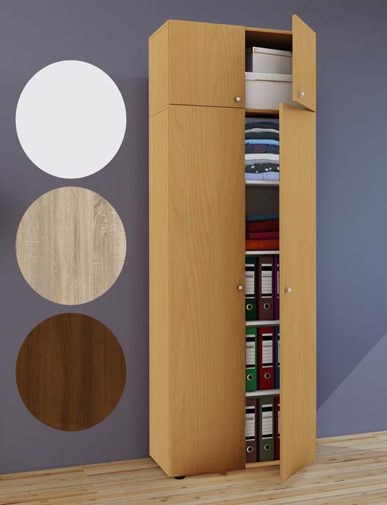 Immagine prodotto VCM Armadio multiuso in legno serie Vandol con ante a battente (70 x 40 cm)