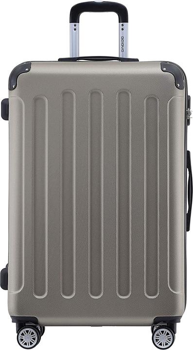 Actual product image Beibye 3pcs Travel Case, Champagne (110 l)