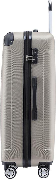 Actual product image Beibye 3pcs Travel Case, Champagne (110 l)