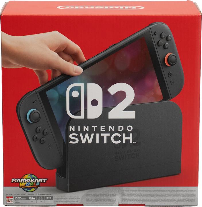 Actual product image Nintendo Switch 2 + Mario Kart World-Set