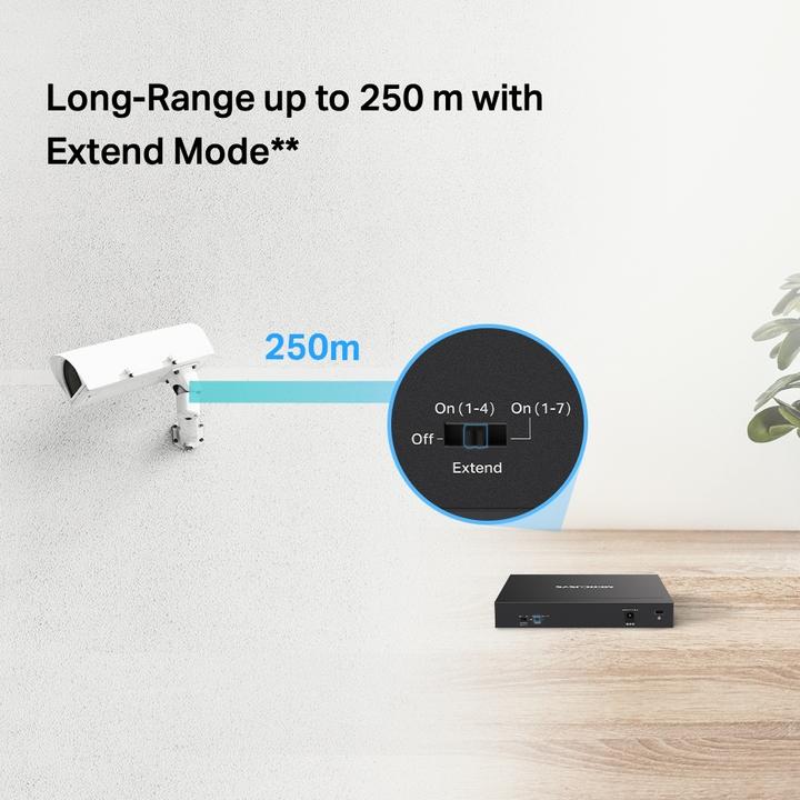 Productafbeelding Mercusys MS108GP (8 ports)