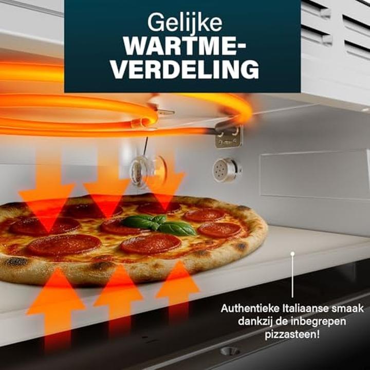 Actual product image Princess Pro Max Pizzaofen mit Pizzastein (Electric pizza oven)