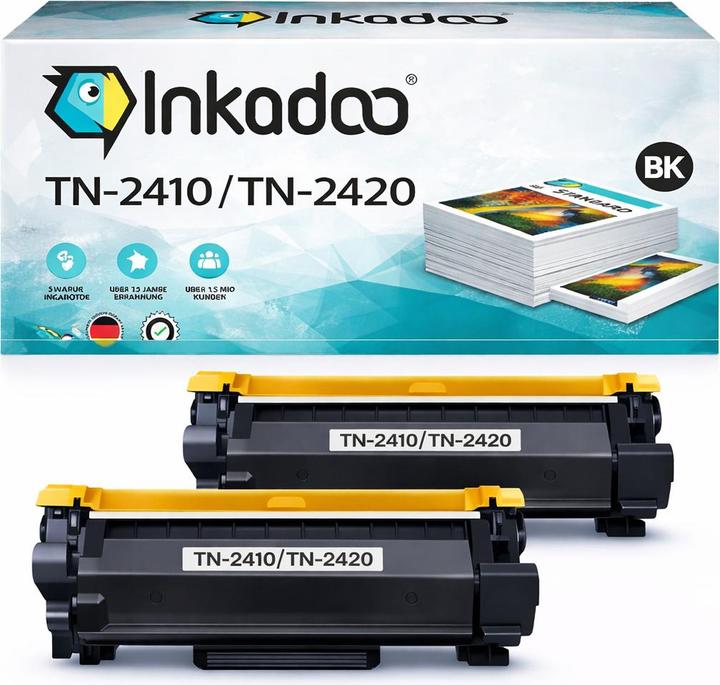 Inkadoo Kompatibel Toner für Brother TN 2410 / TN 2420