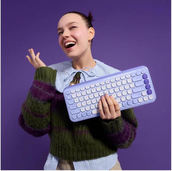 Actual product image Logitech Pop Icon Keys (Eng. Int., Wireless)