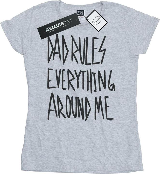 Actual product image Disney Womens/Ladies The Lion King Dad Rules Everything Cotton T-Shirt (L)