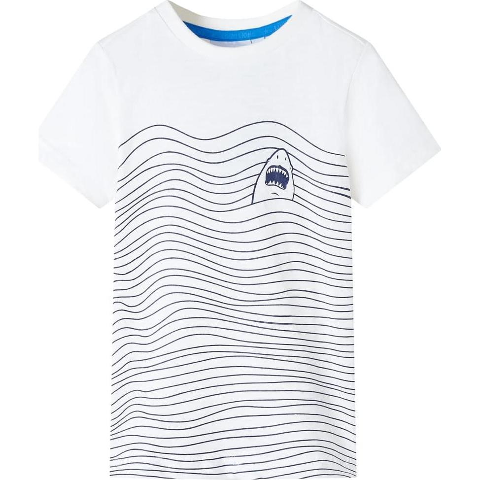 VidaXL, Jungen, Shirt, Iwana, Weiss, (116)
