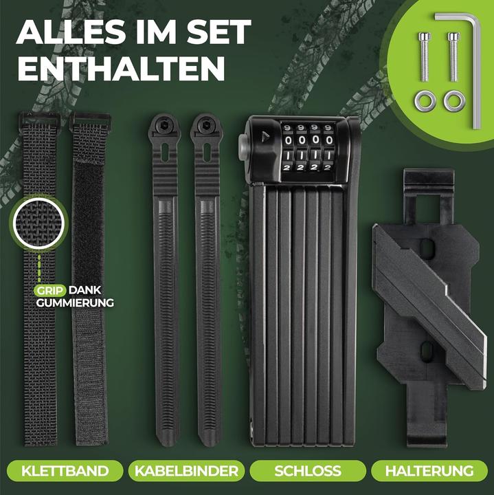 Produktbild Titanlock Faltschloss (120 cm)