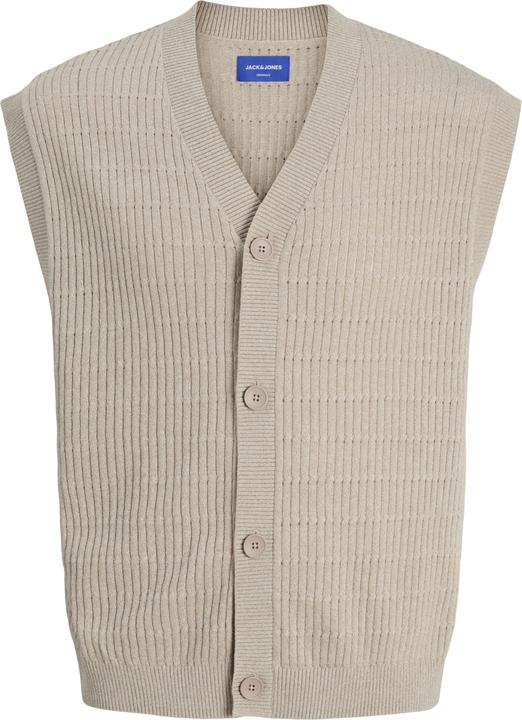 Produktbild Jack & Jones Jorsummer Knit Cardigan Vest Styd Ss25 (XXL)