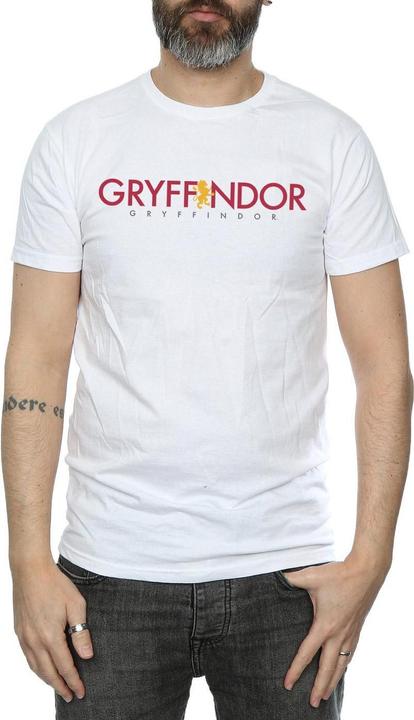 Actual product image Mens Gryffindor Text T-Shirt (3XL)