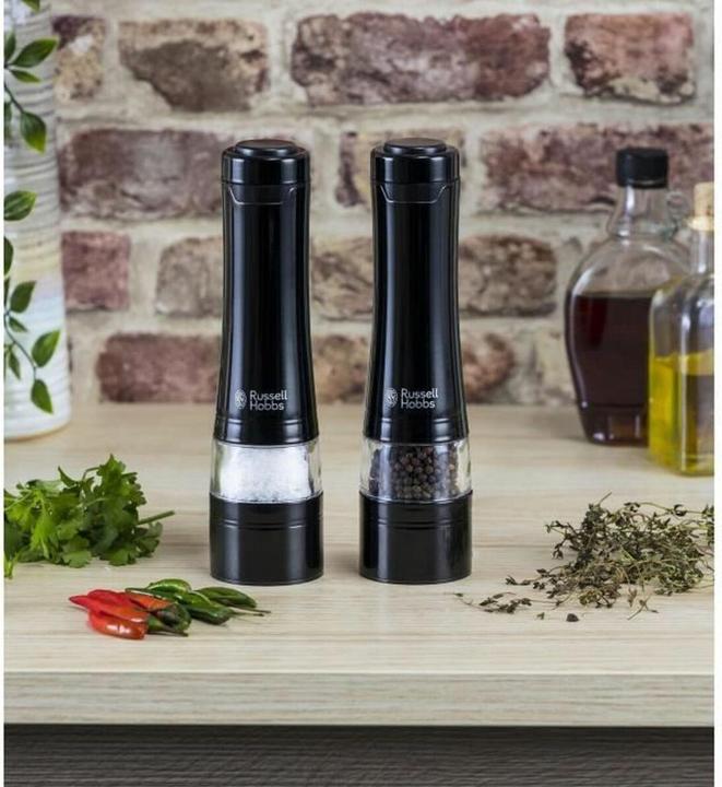 Actual product image Russell Hobbs Spice shaker salt and pepper shaker set (Salt, Pepper)