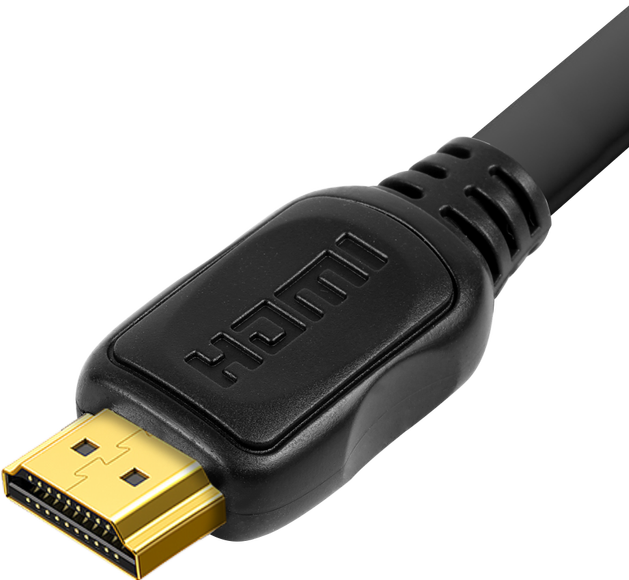 Produktbild SIGN Flat HDMI to HDMI Cable 4K, 2m - Black (2 m, HDMI)