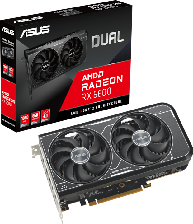 Produktbild ASUS Dual Radeon RX 7600 EVO OC (8 GB)