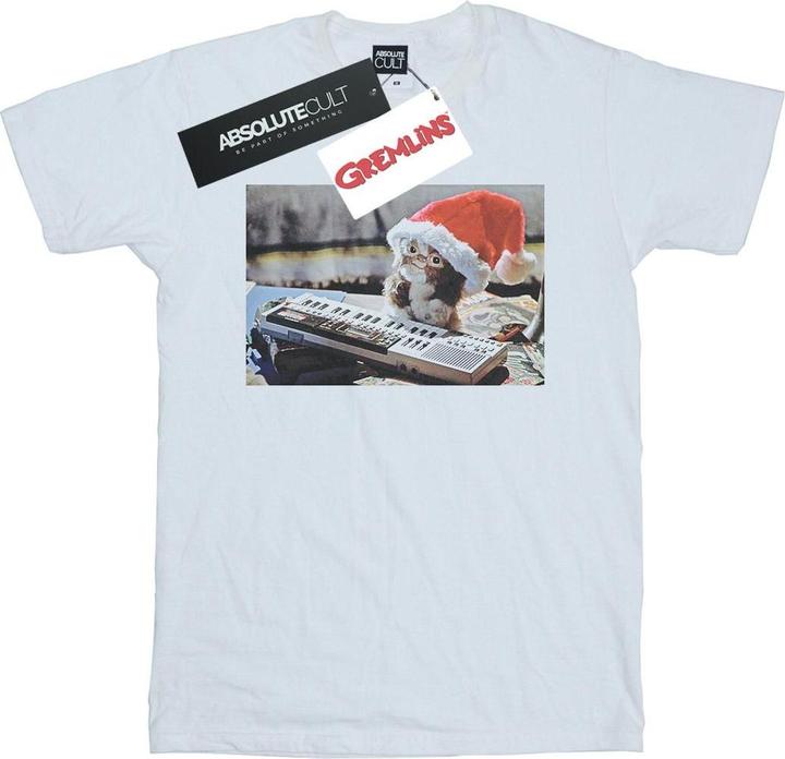 Produktbild Universal Textiles Mogwai Christmas Hat TShirt (XXL)