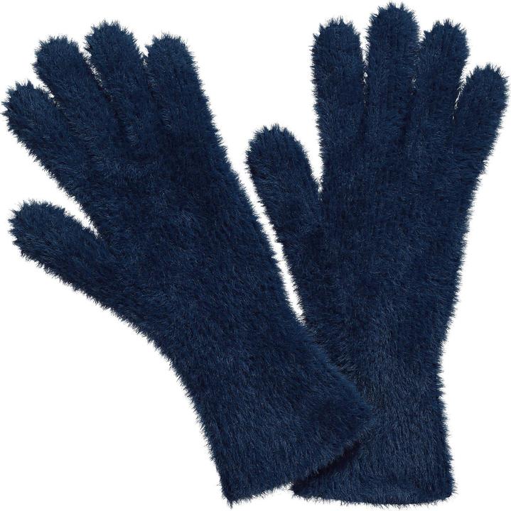 Actual product image Ulla Popken Fluffy Ribbed Knit Gloves