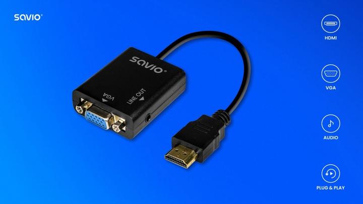 Produktbild Savio AK-76 (VGA, HDMI)