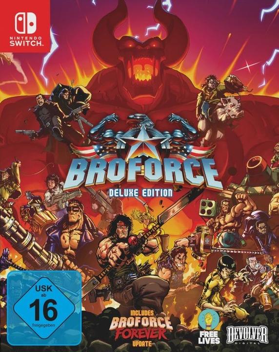 Produktbild Devolver Broforce SWITCH DELUXE (Switch, Switch OLED, Switch Lite, DE)
