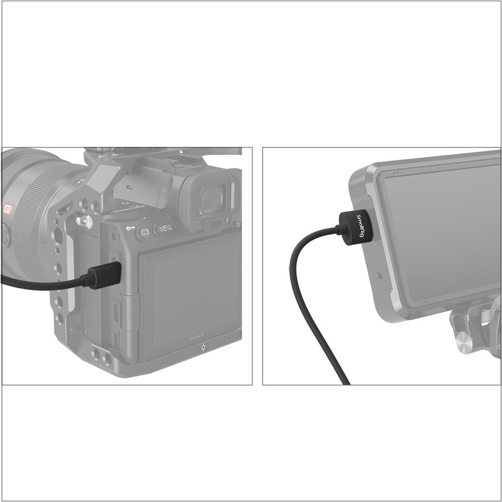 Actual product image SmallRig Micro HDMI (Typ D) — HDMI (Typ A) (0.35 m, HDMI)