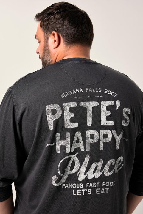 Produktbild Men+ Langarmshirt, Rückenprint, Vintage Look (5XL)