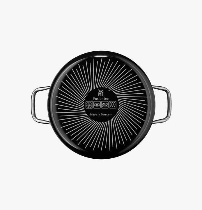 Immagine prodotto WMF Teglia nera per arrostire (18 cm, Padella per friggere, Acciaio inossidabile)