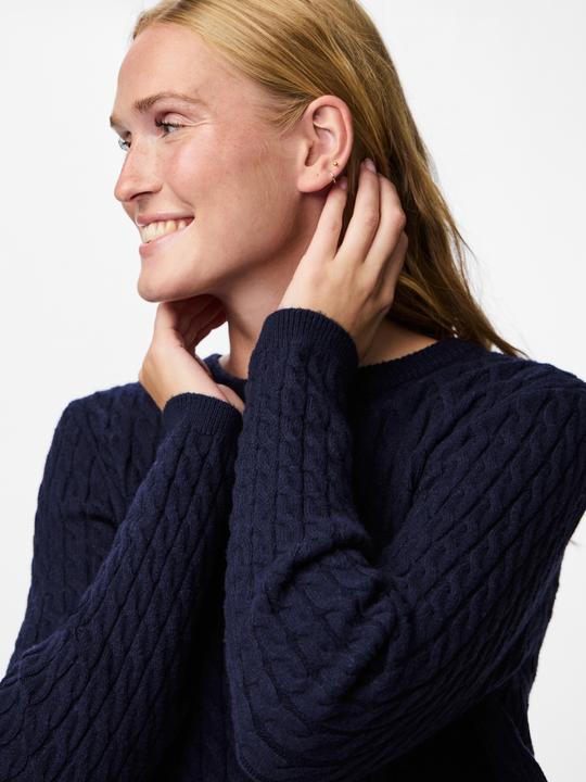 Produktbild Pieces Pcfia Ls Cable Knit Noos Bc (S)