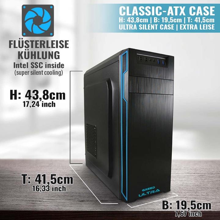 Produktbild Greed Ultra (1000 GB, 32 GB, Intel Core i7-4790)