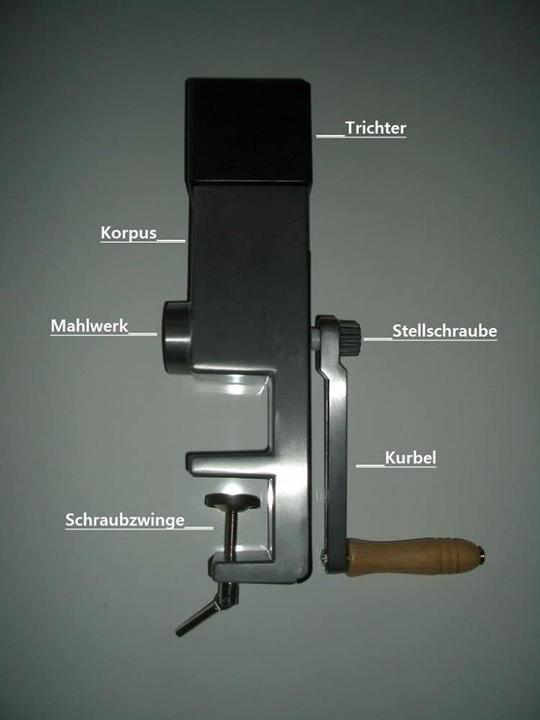 Actual product image Back to Basics Grain mill