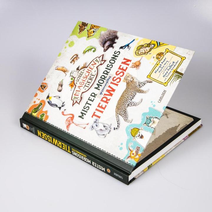 Actual product image Die Schule der magischen Tiere: Mister Morrisons gesammeltes Tierwissen (German, Margit Auer, Martin Verg, 2022)